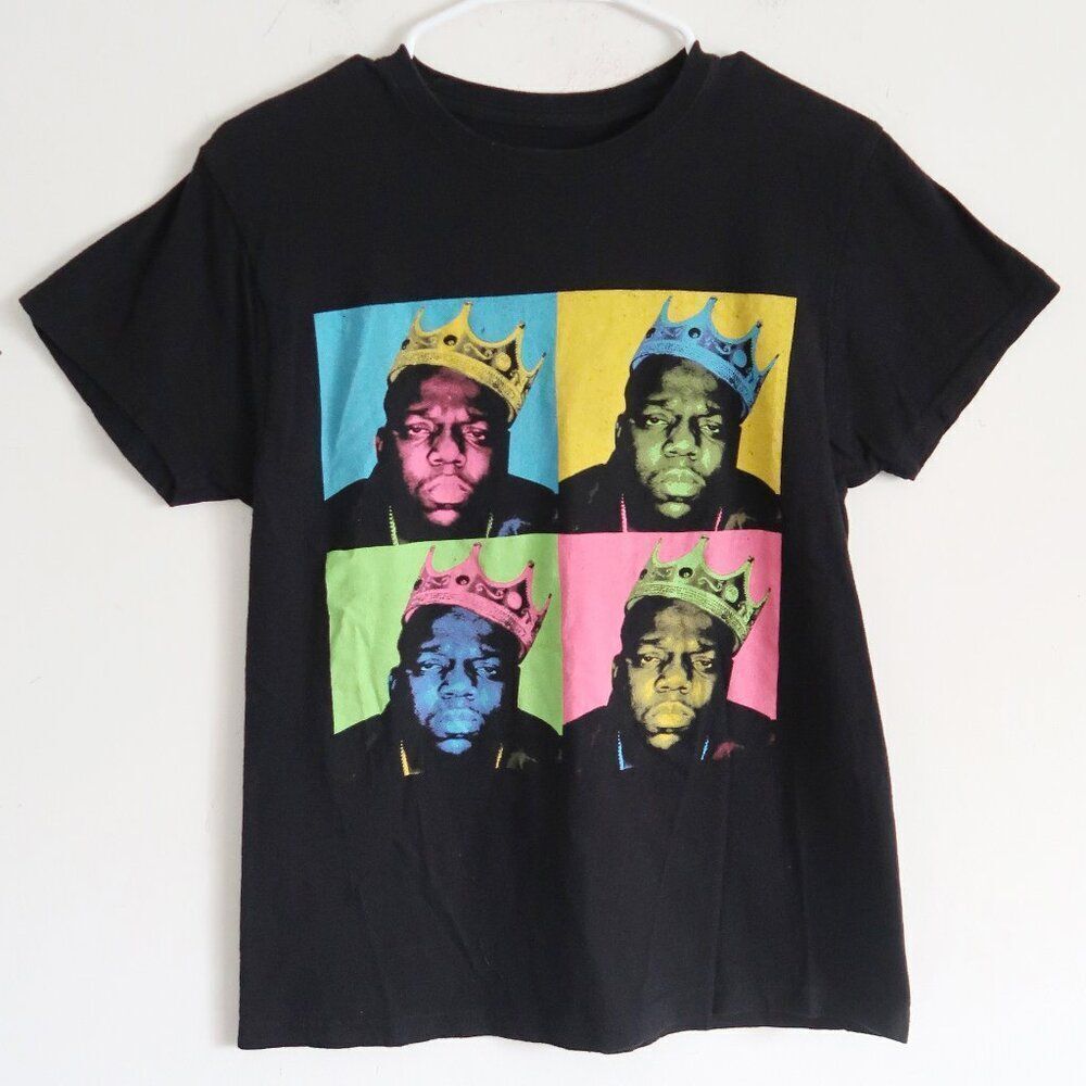 Notorious B.I.G. Colorblock Tee - Size Small